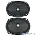 Powerbass PMB-69PRO 6"x9" Inch 1200W Pro MID Speakers