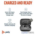 POLY VOYAGER FREE 60 BT HC USB-A BT700D NC BLACK - Image 9