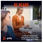 POLY VOYAGER FREE 60 BT HC USB-C BT700D NC BLACK - Image 10