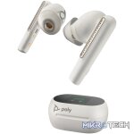 POLY VOYAGER FREE 60+ BT TS HC USB-A BT700D NC WHITE - Image 2