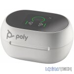 POLY VOYAGER FREE 60+ BT TS HC USB-A BT700D NC WHITE
