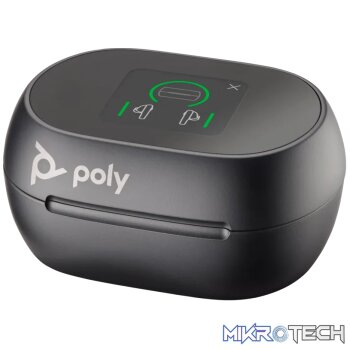 POLY VOYAGER FREE 60+ UC M CARBON BLACK EARBUDS