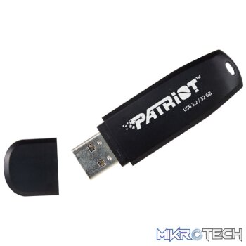 Patriot Xporter Core 32GB USB3.2 Flash Drive - Black