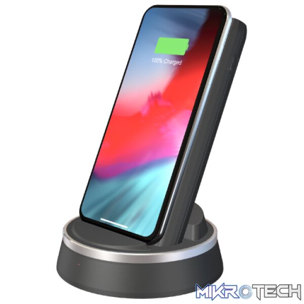 Energizer Ultimate QE10006PQ 2-In-1 QI Wireless Charging Station With 10,000mAh, PowerDelivery 3.0 And Dual Output Design With USB-C Port And Wireless Charger - Black Colour - Image 7