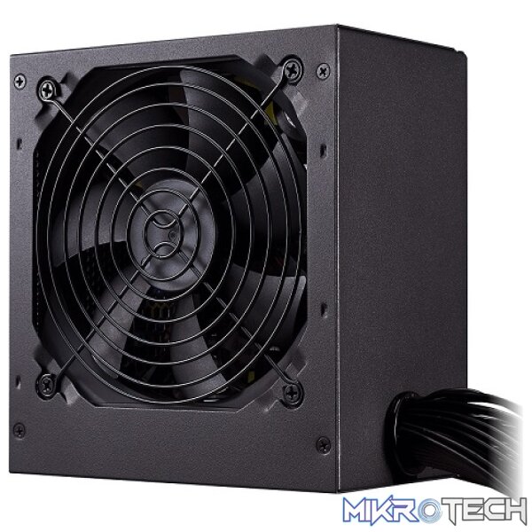 Cooler Master MWE 650W EU 230V INTEL ATX 12V V2 80Plus Bronze Certified Power Supply With Active PFC, DC-to-DC Design, Single +12V Rail And Flexible Flat Cable - Black Colour - Image 3