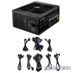 Cooler Master MWE 1050W EU 230V INTEL ATX 12V V2 80Plus Gold Certified Power Supply With 2 EPS Connectors, Active PFC, 140mm Hydro Dynamic Bearing Fan And Full Modular Flat Cables - Black Colour - Image 2