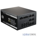 Cooler Master MWE 1050W EU 230V INTEL ATX 12V V2 80Plus Gold Certified Power Supply With 2 EPS Connectors, Active PFC, 140mm Hydro Dynamic Bearing Fan And Full Modular Flat Cables - Black Colour - Image 3