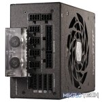 FSP Hydro PTM+ 1200W 80Plus Platinum Certification And Hybrid Cooling System With 135mm Silent Fan And Liquid Cooling - Black Colour - Image 2