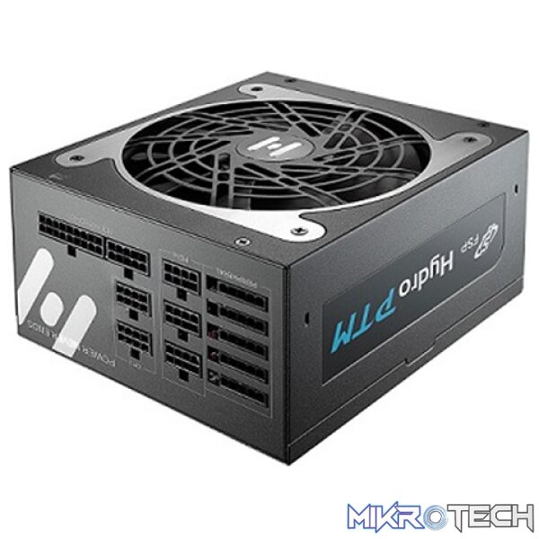 FSP Hydro PTM 750W 80Plus Platinum Certification Power Supply With Fully Modular Design And 135mm FDB Fan - Black Colour - Image 3