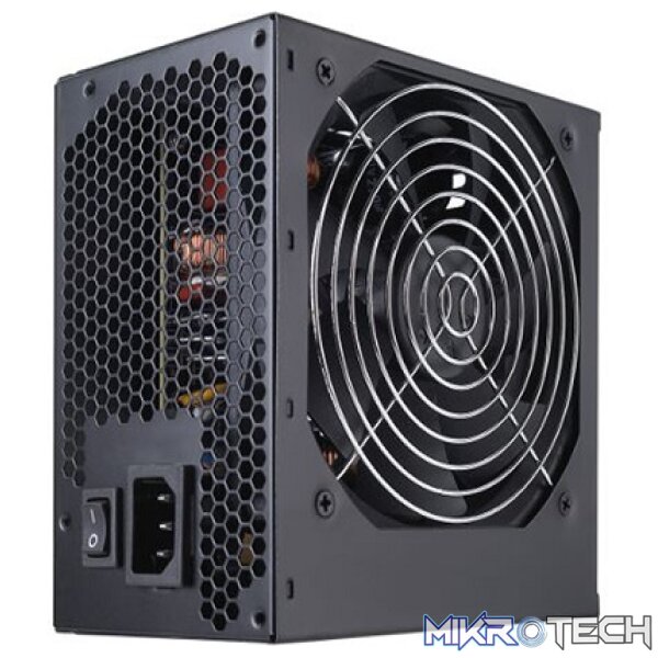 FSP Hyper K 500W 230V 80Plus White Power Supply With +12V Single Rail Design And 85% Efficiency And Active PFC Design - Black Colour - Image 2