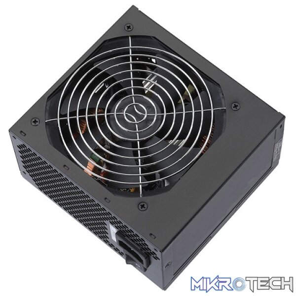FSP Hyper K 500W 230V 80Plus White Power Supply With +12V Single Rail Design And 85% Efficiency And Active PFC Design - Black Colour - Image 3