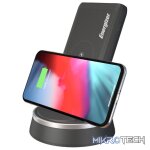 Energizer Ultimate QE10006PQ 2-In-1 QI Wireless Charging Station With 10,000mAh, PowerDelivery 3.0 And Dual Output Design With USB-C Port And Wireless Charger - Black Colour - Image 8