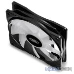 DeepCool RF120MM 3IN1 RGB Case Fan Set Features 18X RGB LEDs With 6X Ultra-Bright LEDs on Each Fan - Black Colour - Image 4