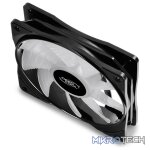 DeepCool RF120MM 5IN1 RGB LED Case Fan Set Features 30X RGB LEDs With 6X Ultra-Bright LEDs On Each Fan - Black Colour - Image 4
