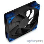 DeepCool TF120MM Case Fan With Built-in Blue LED and Unique Patented 2-Layer Blade Design - Black Colour - Image 4