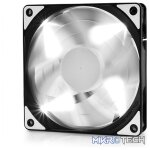 DeepCool TF120MM Case Fan With Built-in White LED Lighting and Features Unique Patented 2-Layer Blade Design - Black Colour - Image 4