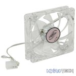 DeepCool XFAN 120mm Case Fan With Blue LED and High-Quality Transparent Material Fan Structure - Clear Colour - Image 2