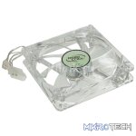 DeepCool XFAN 120mm Case Fan With Blue LED and High-Quality Transparent Material Fan Structure - Clear Colour - Image 3
