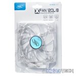 DeepCool XFAN 120mm Case Fan With Blue LED and High-Quality Transparent Material Fan Structure - Clear Colour - Image 4