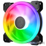 Cooler Master MasterFan MF120 S3 ARGB Case Fan With Hybrid Fan Blade Design, Silent Cooling Technology And Tri-loop ARGB Lighting - Black Colour - Image 2