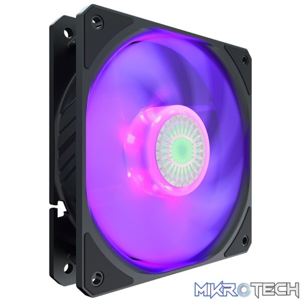 Cooler Master Sickleflow 120 RGB Case Fan With New Air Balance Blade And Improved Frame Durability - Black Colour - Image 4