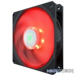 Cooler Master Sickleflow 120mm Case Fan With Red LED Lighting And New Air Balance Blade - Black Colour - Image 4