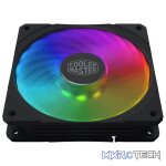 Cooler Master MasterFan SF120R Addressable RGB 120mm Case Fan With Jet Engine And Helicopter Blade Design And Compatible With Asus Aura, ASRock RGB And MSI RGB M/Bs - Black Colour - Image 3