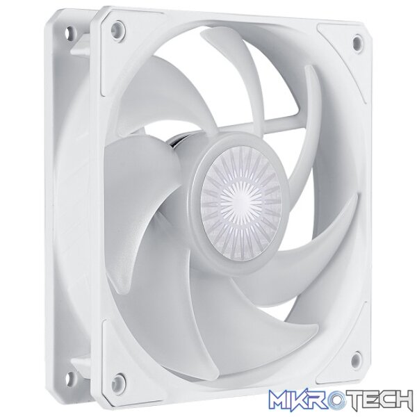 Cooler Master Sickleflow 3-in-1 Addressable RGB 120 White Edition With New Air Balance Blade And Improved Frame Durability - White Colour - Image 2