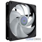Cooler Master Sickleflow 140mm Addressable RGB Case Fan With Luminescent Lighting Effect And Improved Frame Durability - Black Colour - Image 4