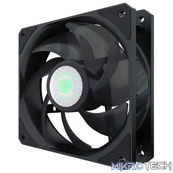 Cooler Master Sickleflow 80mm Case Fan With New Air Balance Blade And Improved Frame Durability - Black Colour - Image 2
