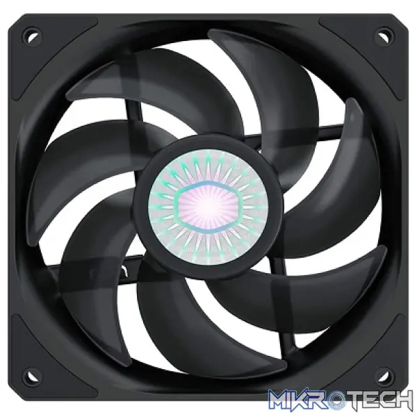 Cooler Master Sickleflow 80mm Case Fan With New Air Balance Blade And Improved Frame Durability - Black Colour - Image 3