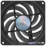 Cooler Master Sickleflow 92mm Case Fan With Non-LED And New Air Balanced Blade Design - Black Colour - Image 2