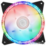 Cooler Master MasterFan MF120MM Prismatic Addressable RGB Case Fan With Tri-Loop ARGB RGB Lighting And Silent Driver IC And Cooling Technology - Black Colour - Image 3