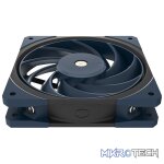 Cooler Master Mobius 120 OC 120mm Case Fan With Ring Blade And Anti-Vibration Mounting Design & Built-in 3 Variable RPM Speed Control (L/M/H) - Black Colour - Image 2