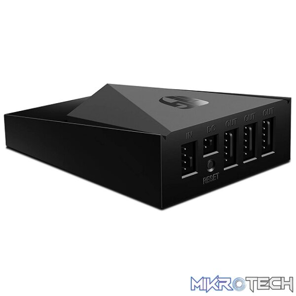DeepCool MF120 3IN1 Aluminum Frameless Smart RGB Case Fan Set with Double-Layer Fans and Deliver Maximum Airflow - Black Colour - Image 3
