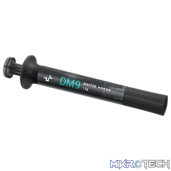 Product DeepCool DM9 1.5Gram Grey Colour Professional Grade Thermal Paste, A Silicone Resin Based Thermal Compound For Excellent Heat Transfer - Grey Colour Paste - Image 1