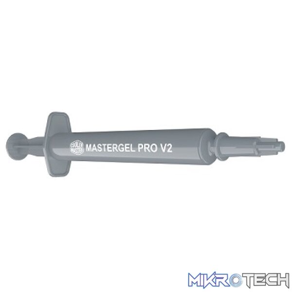 Product Cooler Master MasterGel Pro V2 Thermal Paster Upgraded Compound For Better Heat Dissipation And Easy-To-Use And Remove - Grey Colour - Image 1
