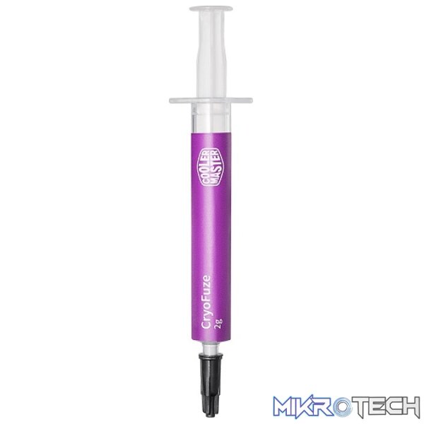 Cooler Master CryoFuze Anhygroscopic (Non-Moisture Absorbent) 14W/mk Thermal Paste With Grease Scrapper And Cleaner - Grey Colour - Image 2
