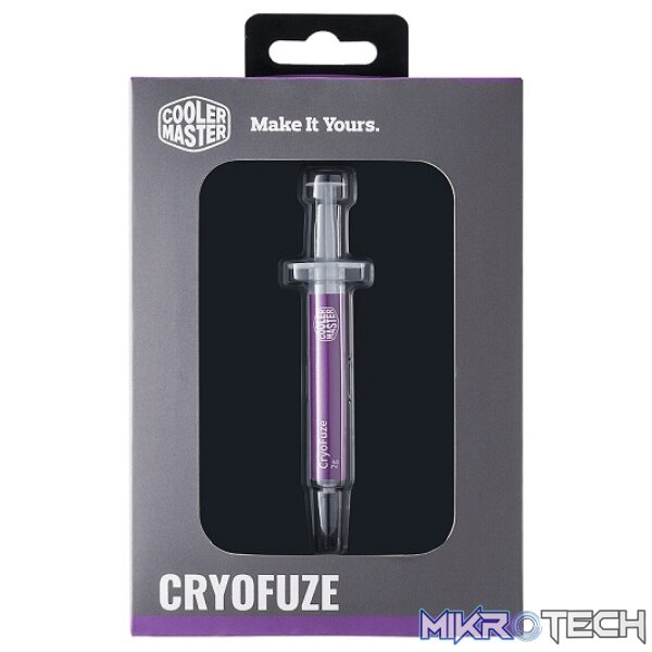 Cooler Master CryoFuze Anhygroscopic (Non-Moisture Absorbent) 14W/mk Thermal Paste With Grease Scrapper And Cleaner - Grey Colour - Image 3