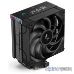 DeepCool AK400 Digital Pro Single Tower CPU Air Cooler With 4X Copper HeatPipes And 1X 120mm PWM Low Noise FDB Fans And Low-Profile Magnetic Full Status Digital LCD Display With ARGB LED Strips - Black Colour