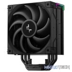 DeepCool AK400 Digital Pro Single Tower CPU Air Cooler With 4X Copper HeatPipes And 1X 120mm PWM Low Noise FDB Fans And Low-Profile Magnetic Full Status Digital LCD Display With ARGB LED Strips - Black Colour - Image 2