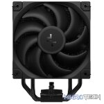 DeepCool AK400 Digital Pro Single Tower CPU Air Cooler With 4X Copper HeatPipes And 1X 120mm PWM Low Noise FDB Fans And Low-Profile Magnetic Full Status Digital LCD Display With ARGB LED Strips - Black Colour - Image 5