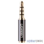 UGreen 20502 3.5mm Male to 2.5mm Female Audio Adapter with Gold-Plated Connectors, Metal Casing and Connect 2.5mm Audio Device to Another Device with 3.5mm Audio Jack - Black Colour - Image 4