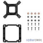 DeepCool AK400 Zero Dark Plus All-Black CPU Air Cooler With 4X Copper Heatpipe Design And 2X 120mm High-Performance Fluid Dynamic Bearing PWM Fans - Pure Black Colour - Image 4