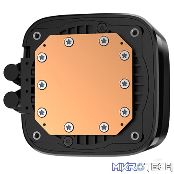 DeepCool LD360BK A-RGB All-In-One CPU Liquid Cooler With CPU Status Digital Display, Brand New 5th Gen Pump And 3X 120mm FD12 HB PWM Fans And Max. 300W TDP - Black Colour - Image 4
