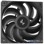 DeepCool Mystique 360BK All-In-One CPU Liquid Cooler With CPU Status Digital Display, Latest 5th Gen Pump With A-RGB LED Side And 3X 120mm FDB PWM Black Fans And Max. 300W TDP - Black Colour - Image 2