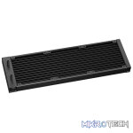 DeepCool Mystique 360BK All-In-One CPU Liquid Cooler With CPU Status Digital Display, Latest 5th Gen Pump With A-RGB LED Side And 3X 120mm FDB PWM Black Fans And Max. 300W TDP - Black Colour - Image 5