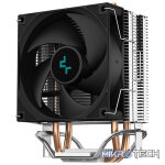 DeepCool AG200 Single-Tower CPU Air Cooler With 2X Direct Contact Copper Heatpies And 1X 92mm Hydro Bearing PWM Fan - Black Colour