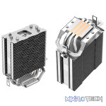 DeepCool AG300 Single-Tower CPU Air Cooler With 3X Direct Contact Heatpipes And 1X 92mm Hydro Bearing PWM Fan - Black Colour - Image 4