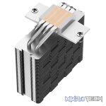 DeepCool AG400 CPU Air Cooler With 4X Balanced Bi-Directional Heatpipe Technology and 1X 120mm Hydro Bearing PWM Fan - Black Colour - Image 4
